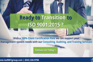 Start Your ISO 9001:2015 Transition Now